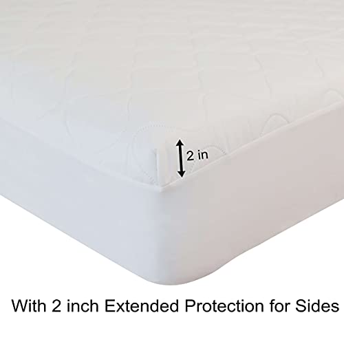 Waterproof Split Top Cal King Mattress Protector for Adjustable Bed