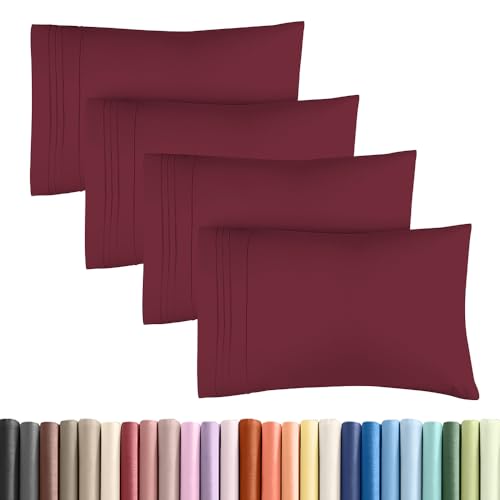 King Standard Pillow Cases Set of 4 (4 Count)
