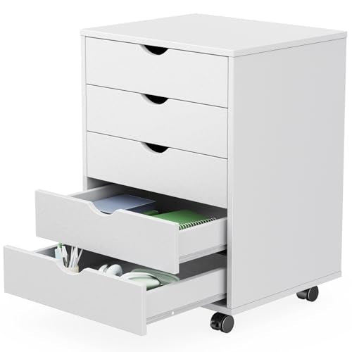 5 Drawer Wooden Dresser