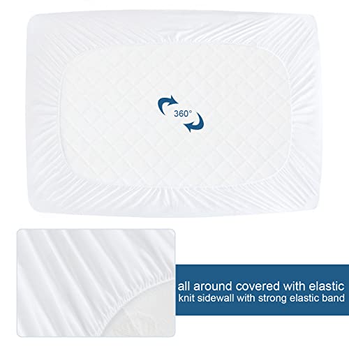 Queen Size Mattress Protector Waterproof (2 Count)