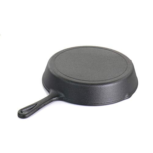 Pre Seasoned 9 Piece Cast Iron Skillet Set