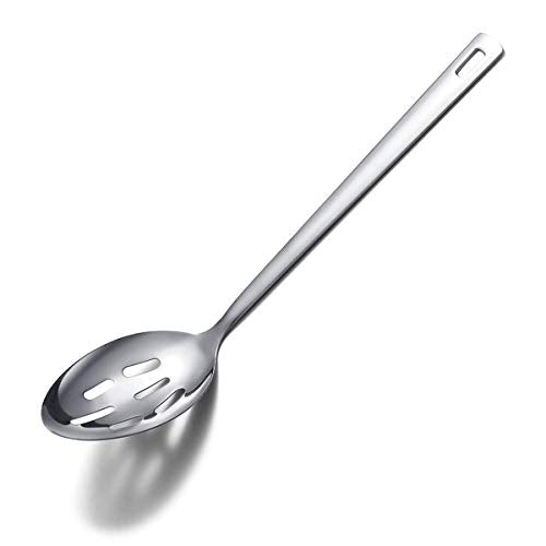 Stainless Steel Slotted and Basting Spoon
