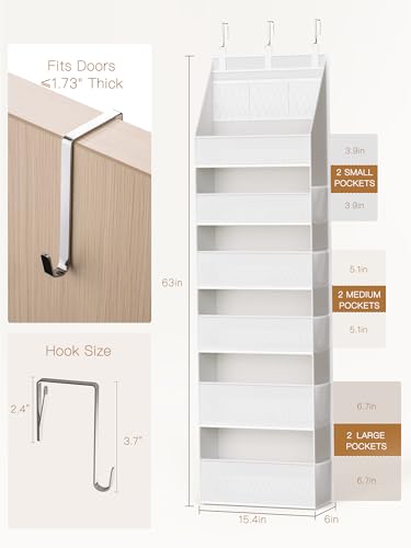2 Pack Over the Door Organizer (2 Count)