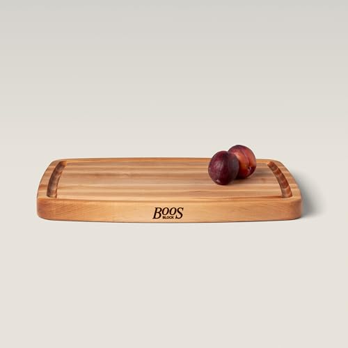 CB Series Rectangular Wooden Maple Cutting Board 20”x14”