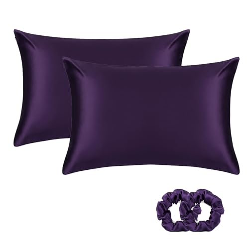 Silk Pillowcase for Hair and Skin (2 Count)