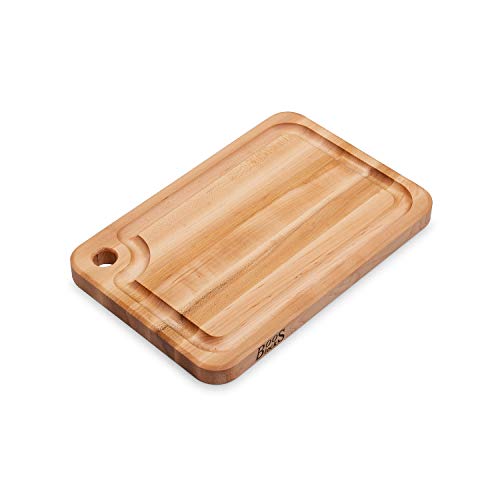Prestige Series Rectangular Wooden Maple Cutting Board 18”x12”