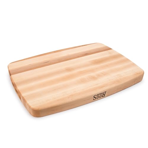 CB Series Rectangular Wooden Maple Cutting Board 20”x14”