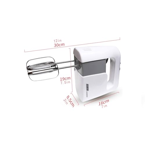 Egg Beater 300W Whisk Light Sound High Power Electric Home Baking Handheld Chef Machine Fresh Milk Machine Milk Frother