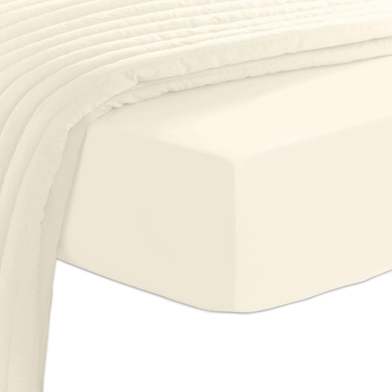 Pure 100% Cotton Full Fitted Sheet Only