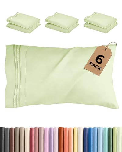 King Pillow Cases Set of 6 (6 Count)