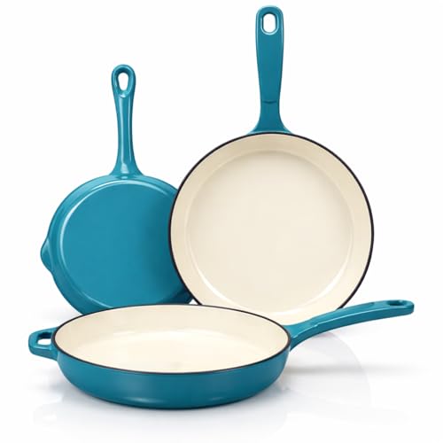 Enameled Cast Iron Skillet