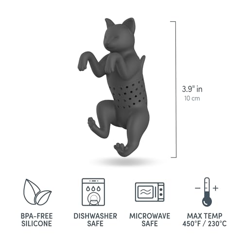 Genuine Fred PURRTEA Cat Silicone Tea Infuser