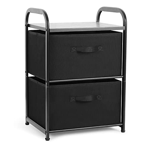Dresser for Bedroom with 2 Drawers