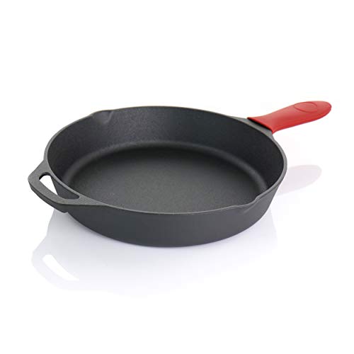 Pre Seasoned 9 Piece Cast Iron Skillet Set