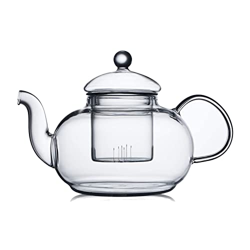 33.8oz Glass Teapot with Removable Infuser