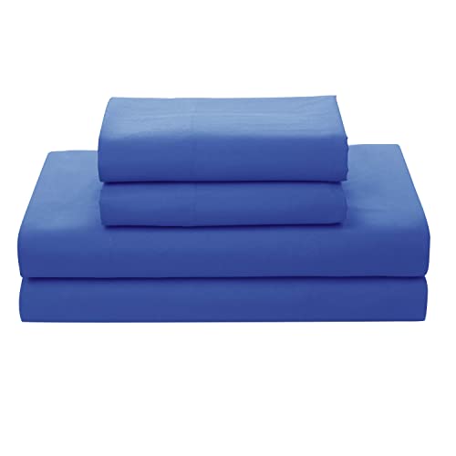 5 Piece Comforter Set Bag Solid Color All Season Soft Down Alternative Blanket & Luxurious Microfiber Bed Sheets