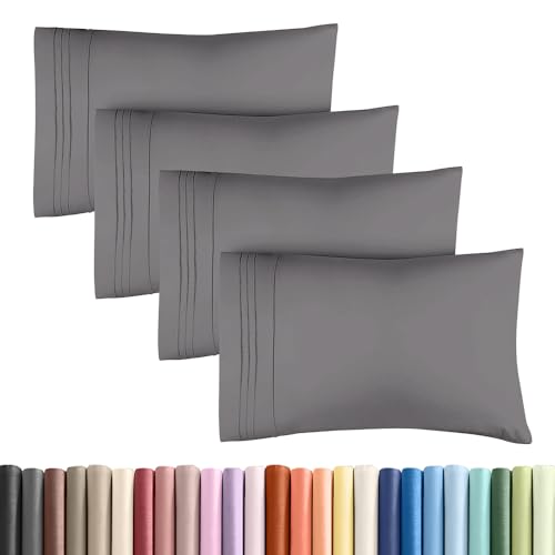 King Standard Pillow Cases Set of 4 (4 Count)