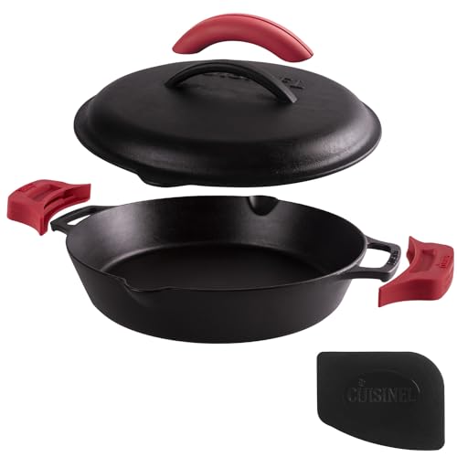 Cast Iron Skillet with Cast Iron Lid