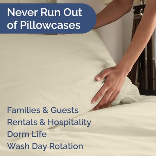 Queen Pillow Cases Set of 8 (8 Count)