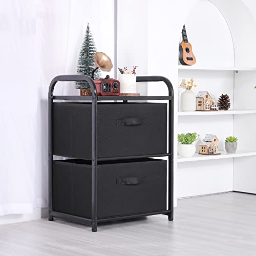 Dresser for Bedroom with 2 Drawers