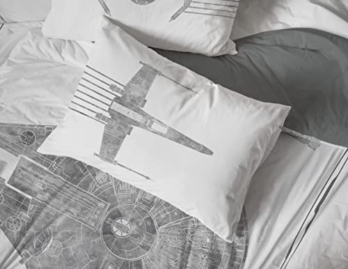 Star Wars Queen Comforter Set 7 Piece Soft Bedding for Boys