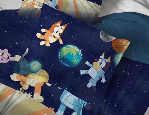 Bluey Bingo Twin Comforter Set 5 Piece Soft Kids Cartoon Bedding