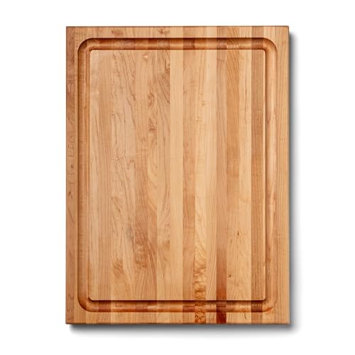 CB Series Rectangular Wooden Maple Cutting Board 24”x18”