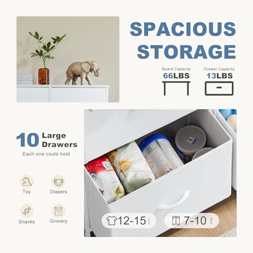 10 Drawer Dresser for Bedroom