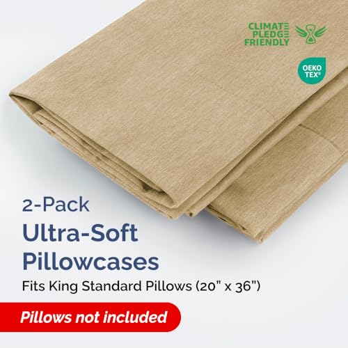 King Standard Pillow Cases Set of 2 (2 Count)