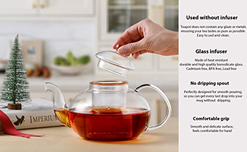 Glass Teapot Stovetop Safe