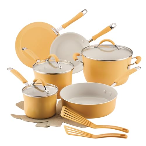 Cucina Ceramic Nonstick Cookware Pots and Pans Set