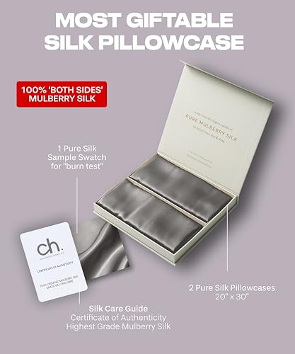 SUNDAYSILKS™ Silk Pillow Cases 2 PACK