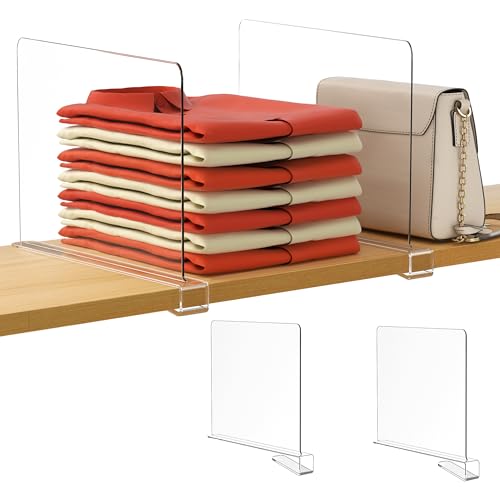 Clear Shelf Dividers