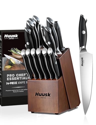 Kitchen Knife Block Set (14 Count)