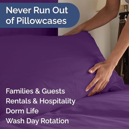 Standard Pillow Cases Set of 8 (8 Count)