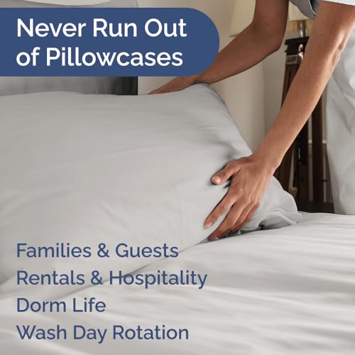 Standard Pillow Cases Set of 8 (8 Count)