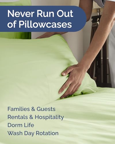 King Standard Pillow Cases Set of 8 (8 Count)