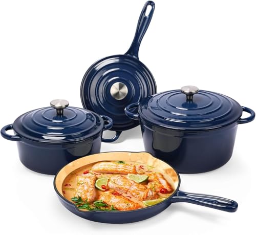 Enamel Cast Iron Cookware Set