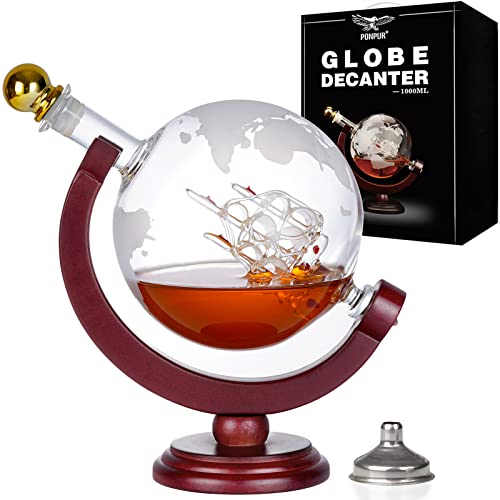 Whiskey Globe Decanter