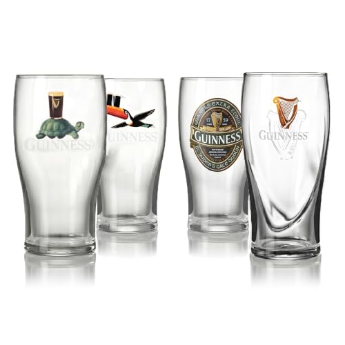 Guinness Pint Glass Gift Set (4 Count)