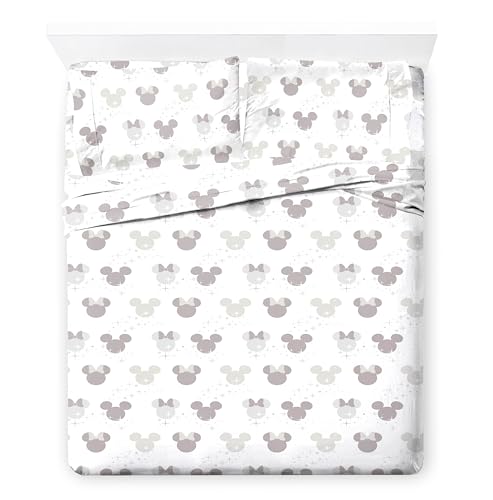 Disney Mickey and Minnie Mouse Queen Comforter Set 7 Piece Bedding