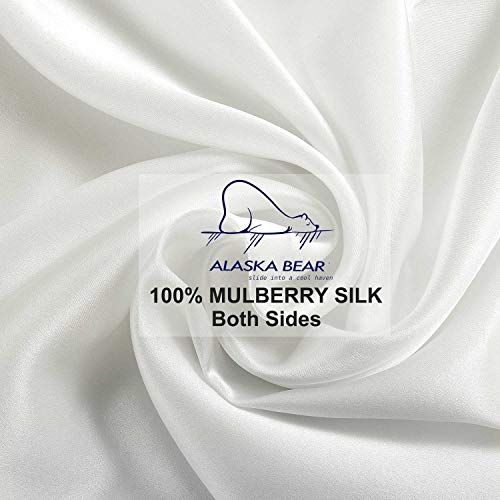 Natural Silk Travel Pillowcase Toddler 14x18 Inches