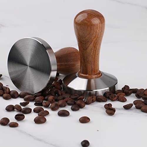 Stainless Steel Coffee Tamper 58mm Barista Espresso Base Coffee Bean Press