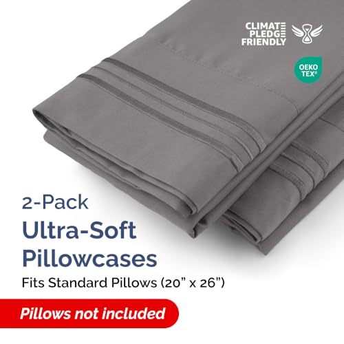 Standard Pillow Cases Set of 2 (2 Count)