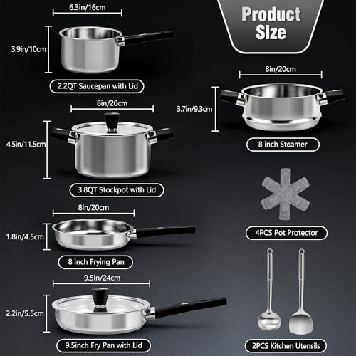 Stainless Steel Cookware Set