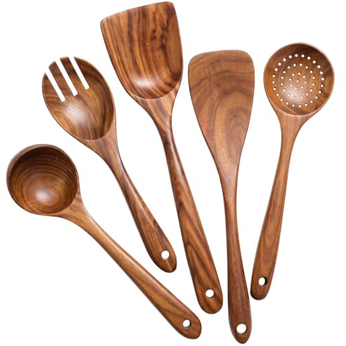 Wood Utensils Set for Cooking