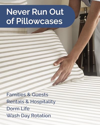 Queen Pillow Cases Set of 6 (6 Count)