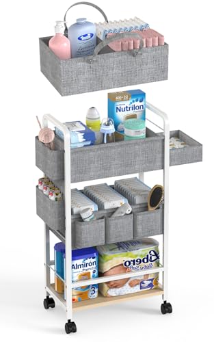 2In1 Diaper Caddy & 4
