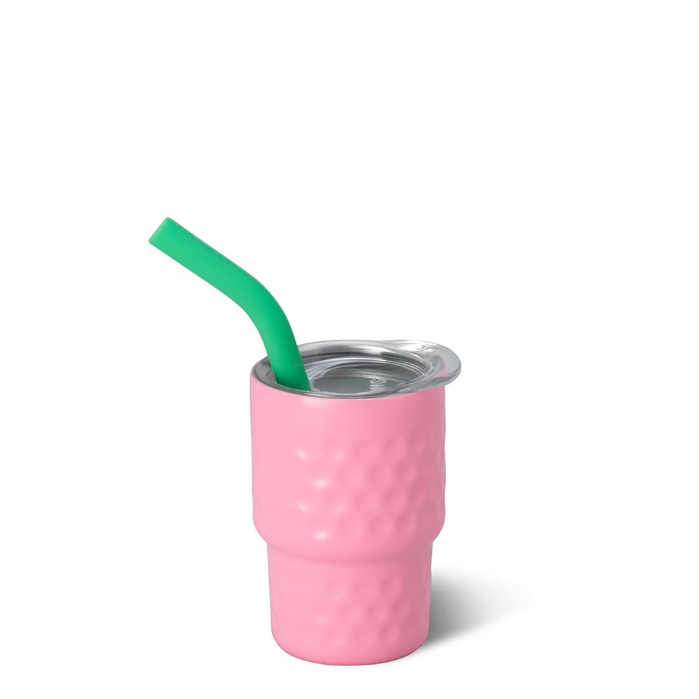 2oz Swig Shots Mini Tumbler with Straw with Lid