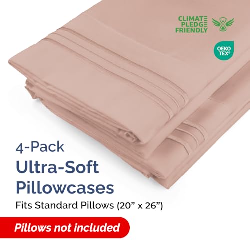 Standard Pillow Cases Set of 4 (4 Count)